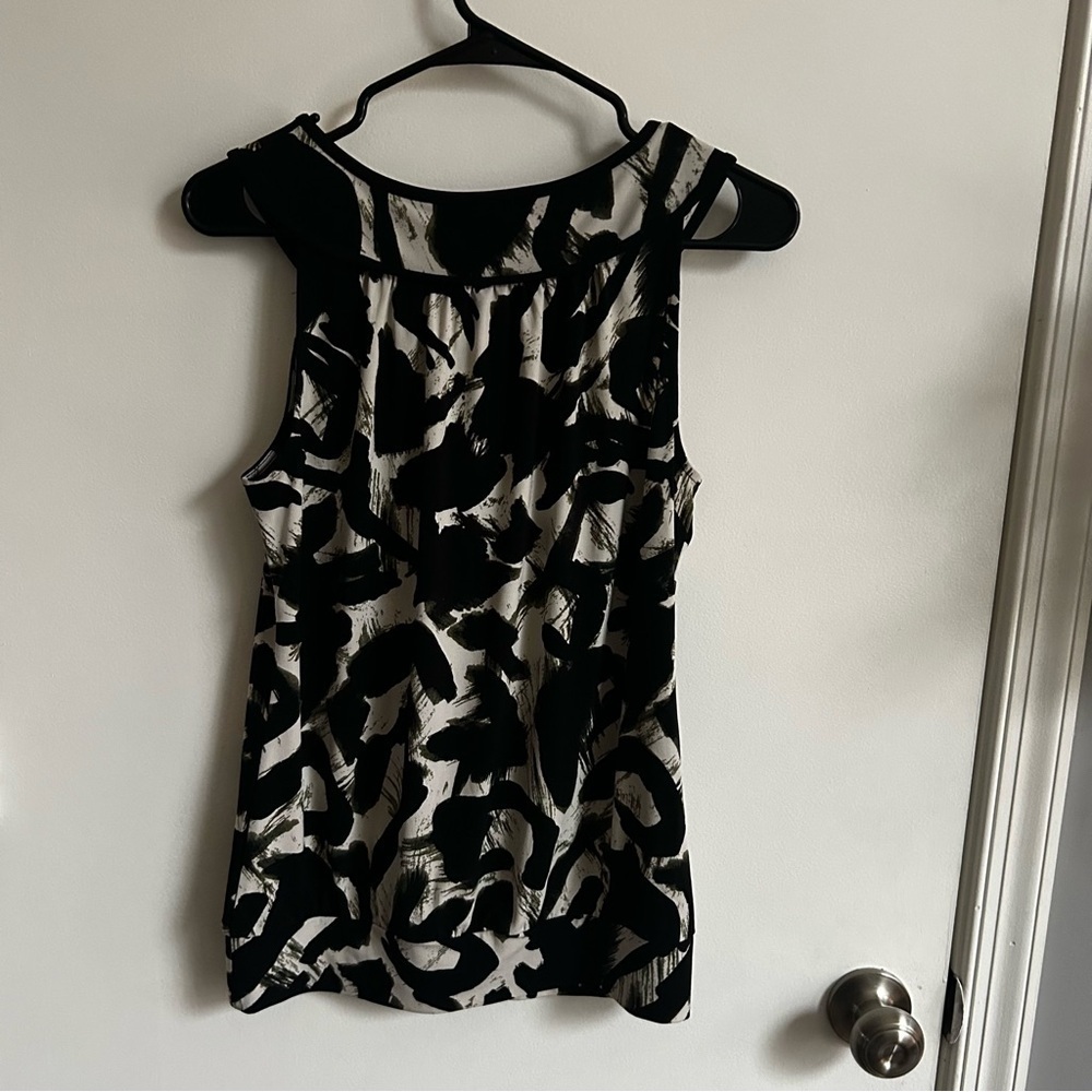 Style & Co, Women, Black and Beige Top - Picture 7 of 10
